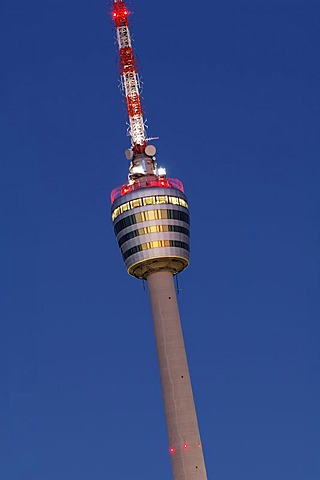 Television tower, Stuttgart, Wuerttemberg, Germany