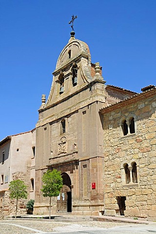 San Felipe Church, historic town centre, Molina de Aragon, Castille La Mancha, Spain, Europe