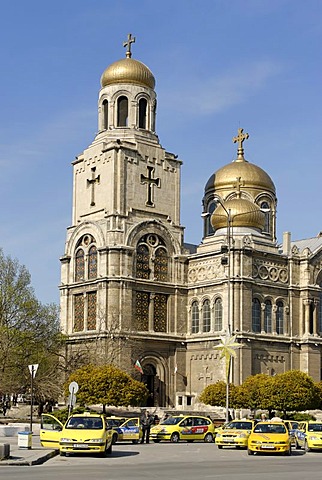 Varna Bulgaria at the Black sea the dormition of the Theotokos Cathedrale of Assumption St. Kiril and Methody