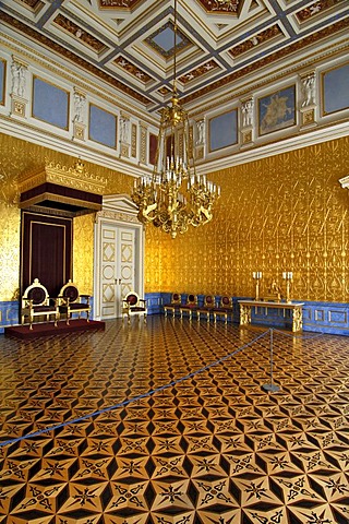 Throne room of the Queen, Residenz, Munich, Bavaria, Germany