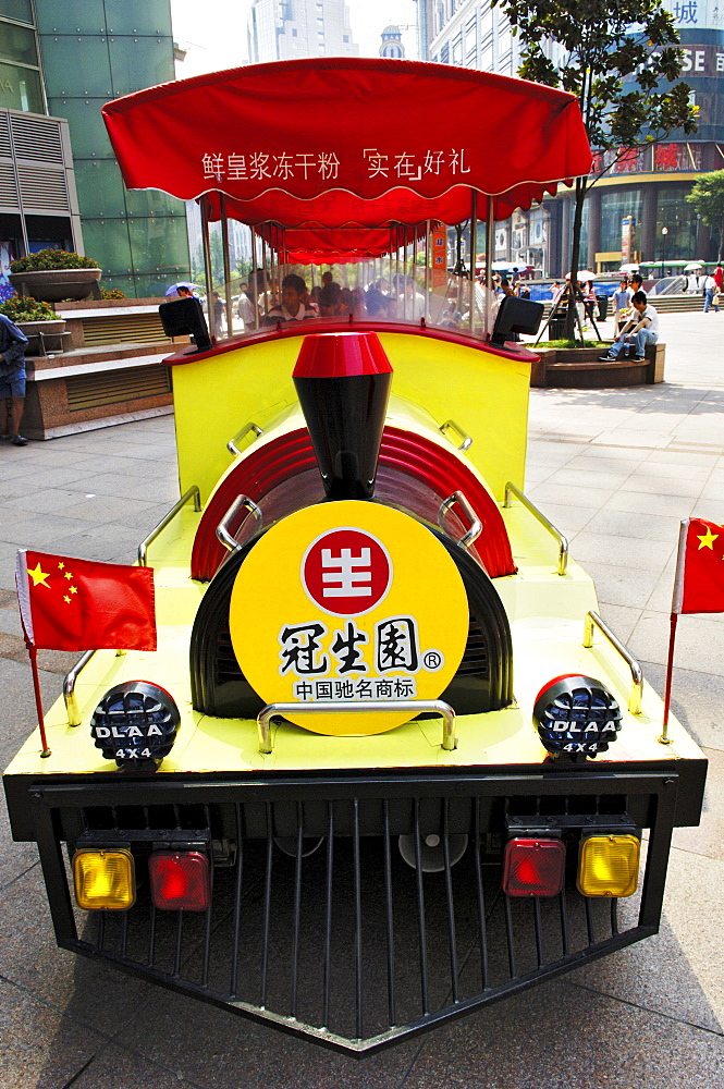 Sighseein train, Nanjing Donglu, Shanghai, China