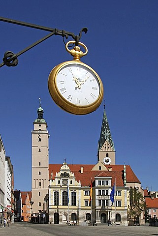 Old town hall, Ingolstadt, Bavaria, Germany