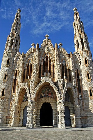 Sanctuary of Mary Magdalene by Jose Sala Sala, Novelda, Alicante, Costa Blanca, Spain