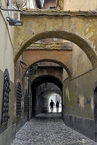 Old lanes of Ljubljana, Slowenien