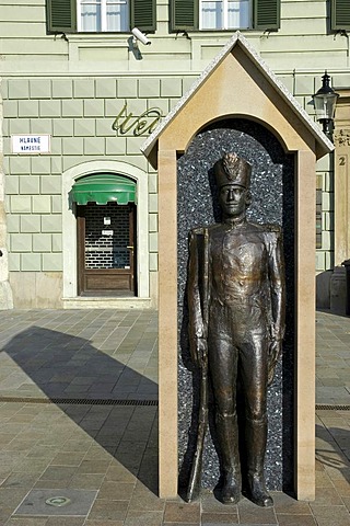 Main Square, Hlavne namestie, sculpture, Bratislava, Slovakia