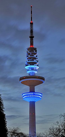 Television tower in Hamburg, Germany