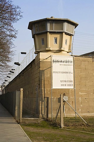 Memorial place in Hohenschoenhausen, former state security service prison for prisoners of the GDR, Hohenschoenhausen, Berlin, Germany, Europe