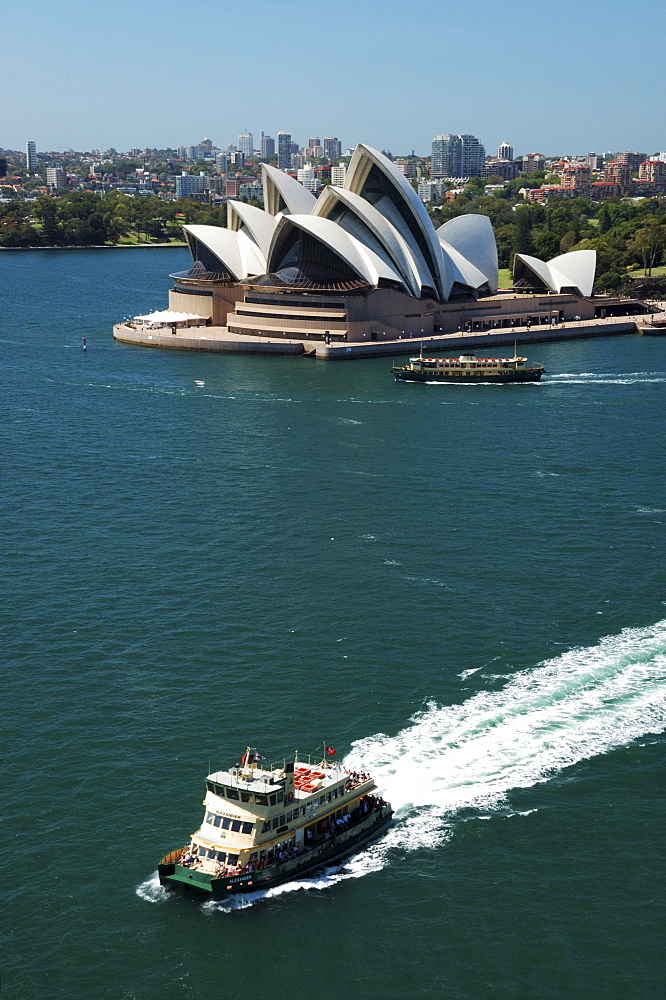 Sydney Harbour Bay and Sydney Opera House, New South Wales Sydney