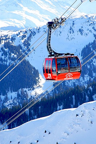 The 3 S Gondola in Kitzbuehel -Tyrol Austria