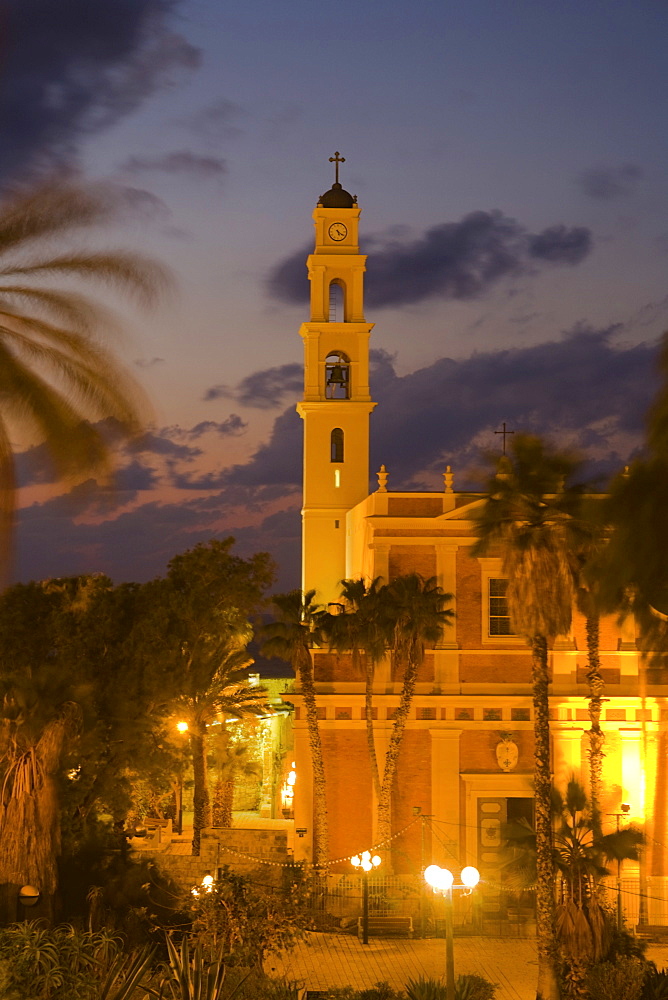 St Peter's Church, Jaffa, Tel Aviv, Israel, Middle East