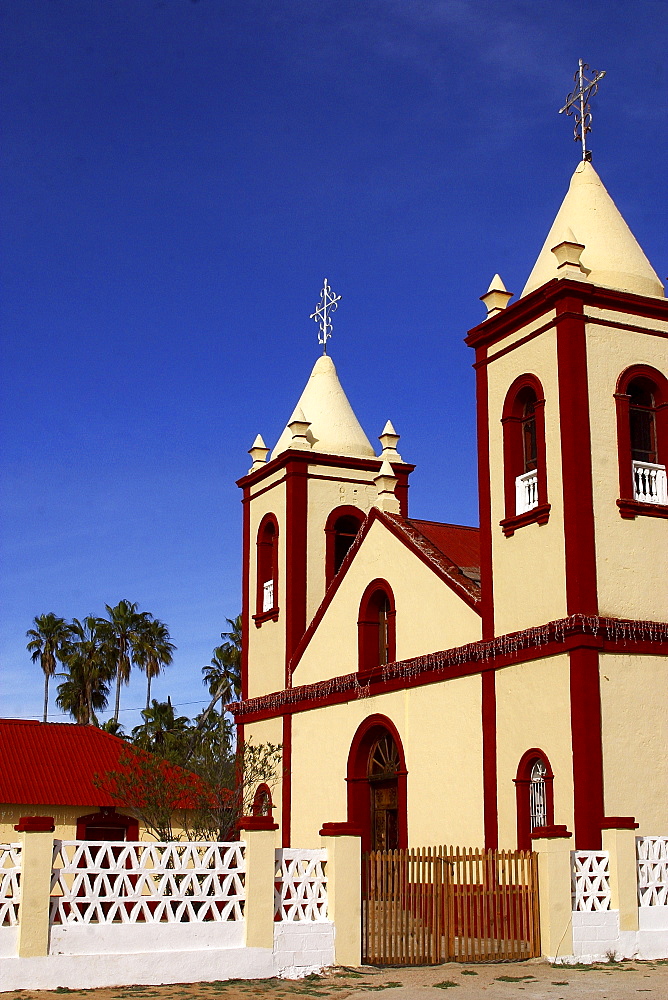 Triunfo Village, old town in Baja California Sur, Mexico, America