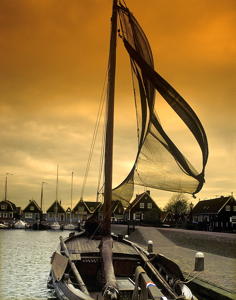 Marken, IJsselmeer, Holland, Netherlands, Europe