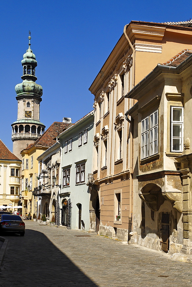 Historic centre of Sopron, Hungary, Europe