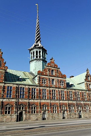 Historic Stock Exchange building, Copenhagen, Denmark, Scandinavia, Europe