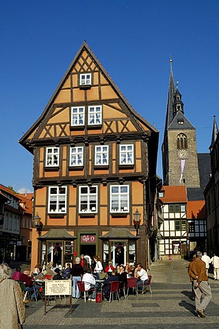 UNESCO World Heritage Site Quedlinburg, Saxony-Anhalt, Germany