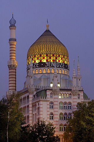 Yenidze (tobacco mosque), formerly factory of cigarettes Dresden Saxony Germany