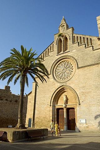 Church Sant Jaume, Alcudia, Majorca, Spain