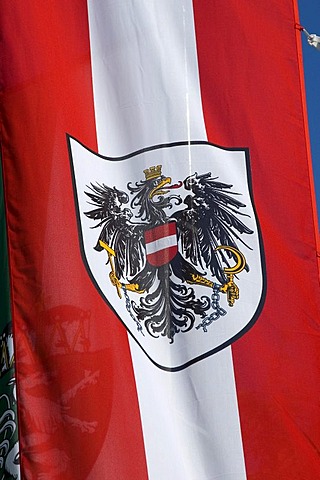 Emblem of Austrian flag Austria