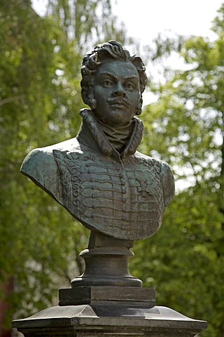 New Maiden Monastery, Bust of a grave, Moscow, Russia, East Europe, Europe