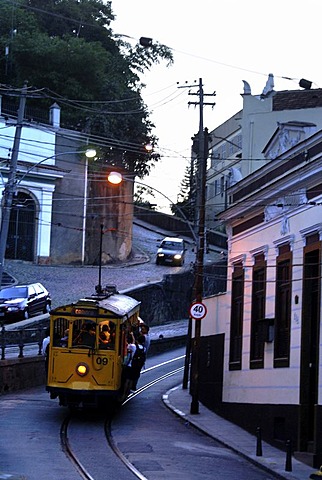 The tram (bonde) of Santa Teresa, Rio de Janeiro, Brazil