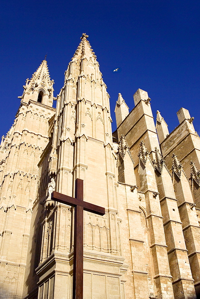 Palma de Mallorca, Kathedral La Seu, Majorca, Balearic Islands, Europa