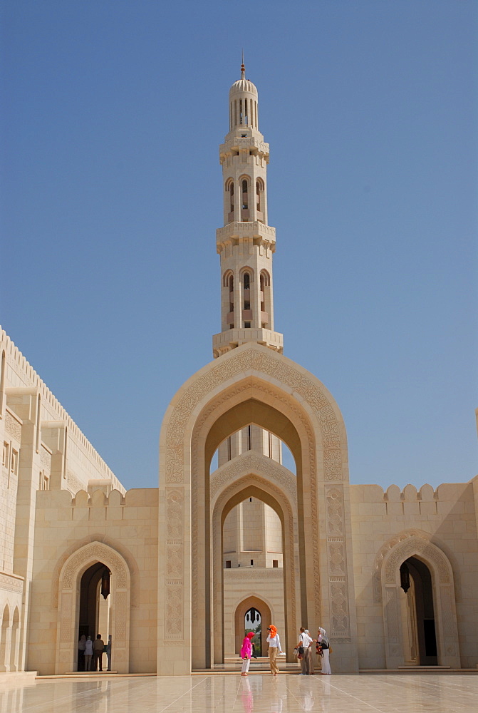 Sultan Kaboos mosque (Great Mosque), Muscat, Oman