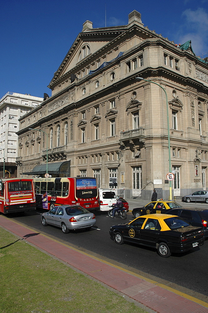 Teatro Colon at Avenida 9 de Julio, Buenos Aires, Argentina