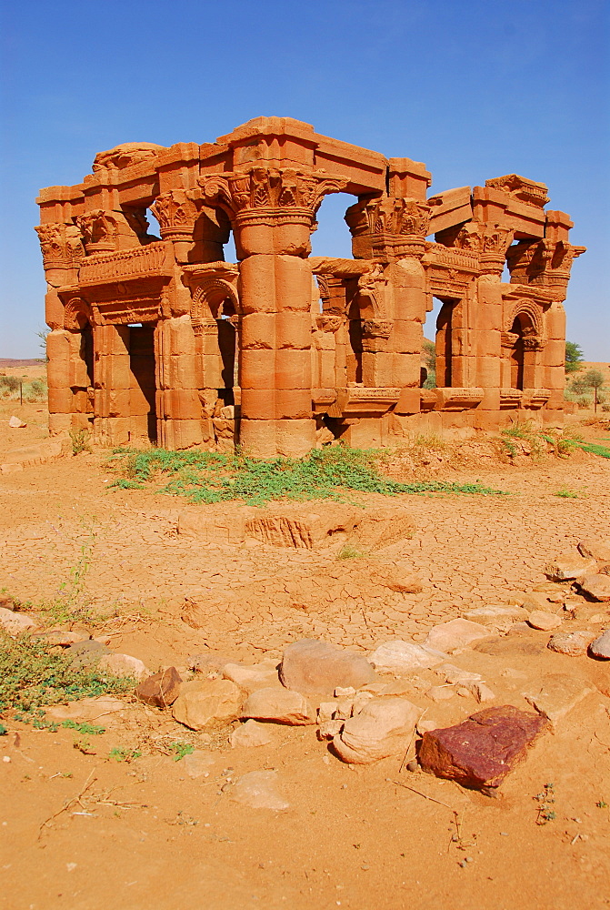 Roman kiosk, Naga, Sudan, Africa