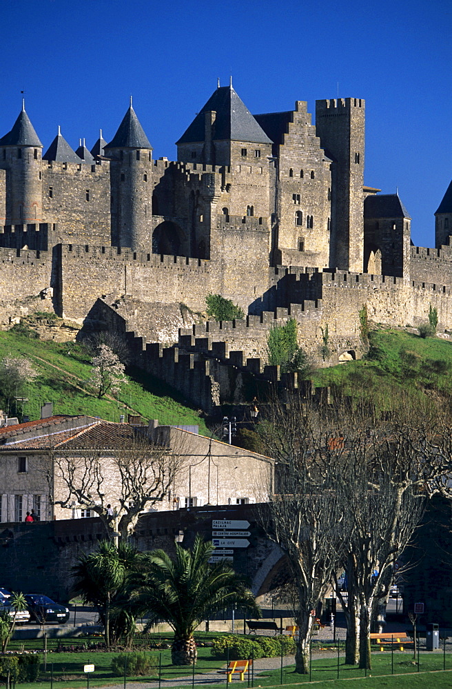 Cite of Carcassonne, Languedoc-Roussillon, France