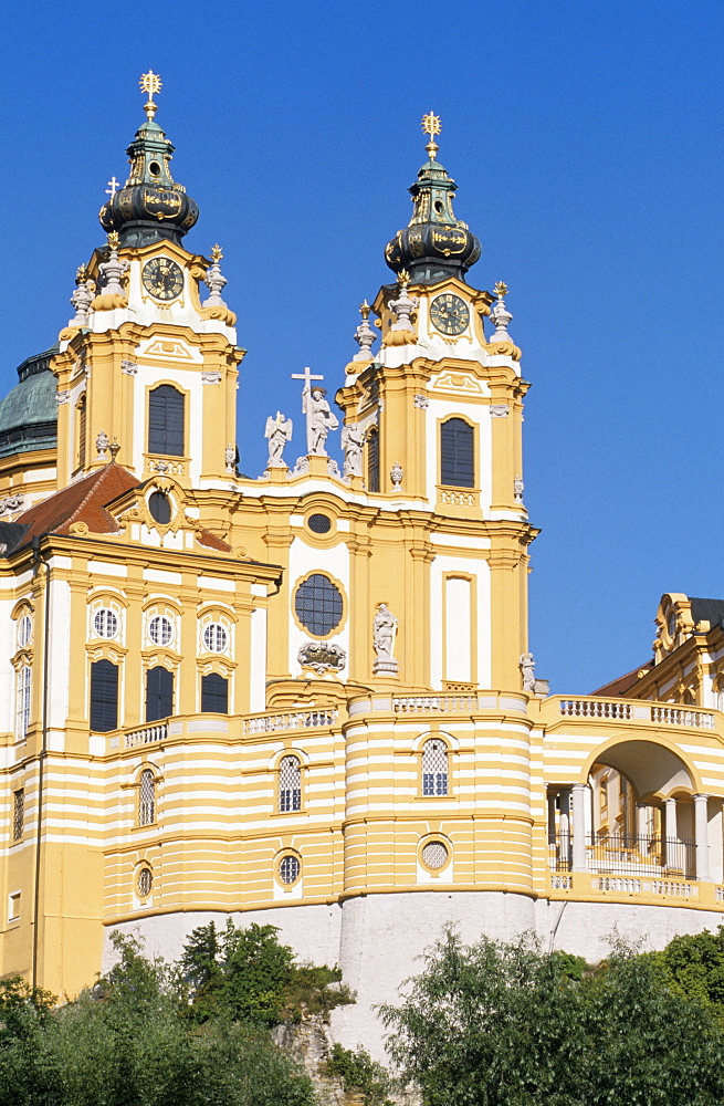 Convent Melk, Austria, Lower Austria, Wachau Region, Melk