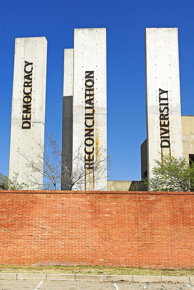 Apartheid Museum, Ormonde, Johannesburg, South Africa, Africa