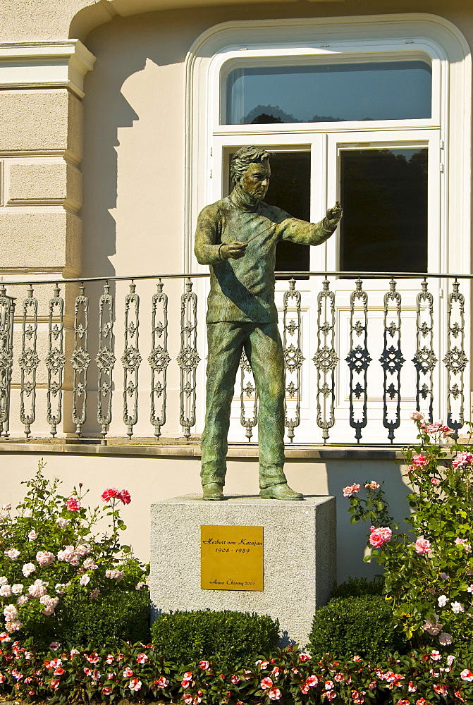 Herbert von Karajan Memorial, Salzburg, Austria