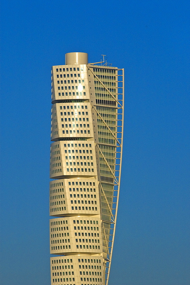 Turning Torso, landmark skyscraper, Malmo, Sweden, Scandinavia, Europe, PublicGround