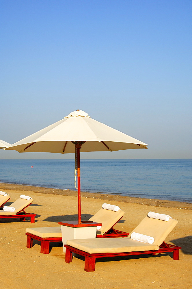 Sunshade on the beach