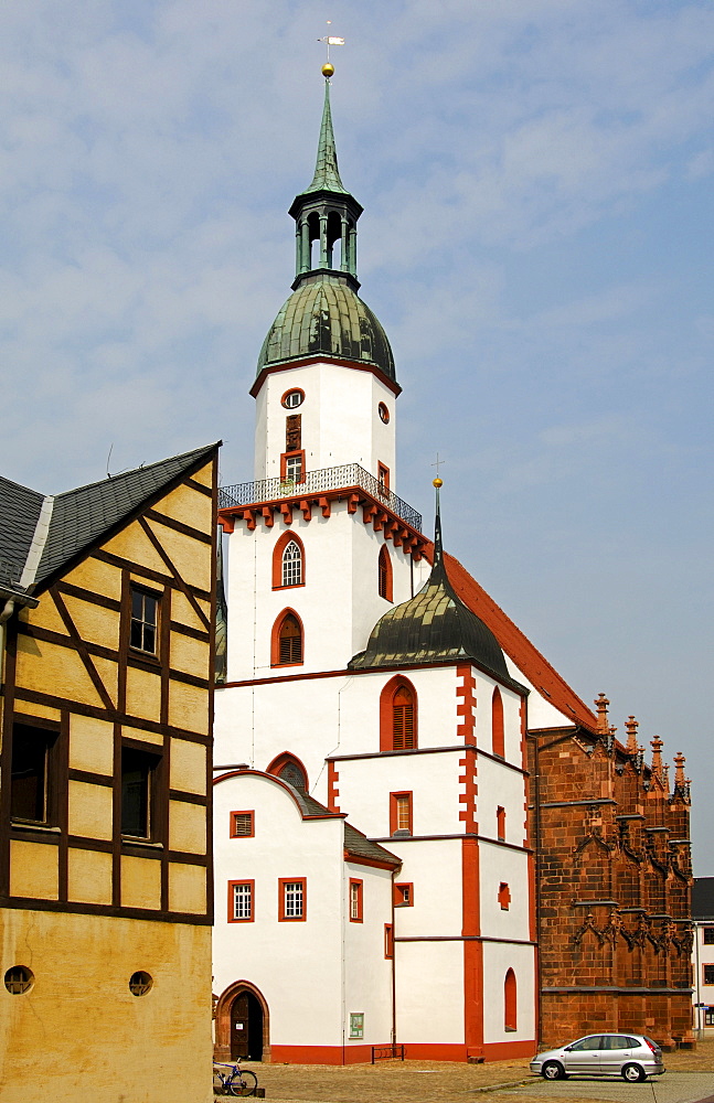 Church St Kunigundenkirche Rochlitz, Saxony, Germany