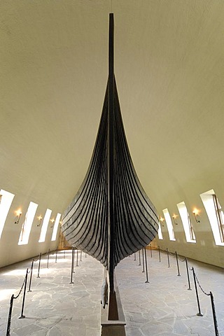 Viking boat, museum, Oslo, Norway