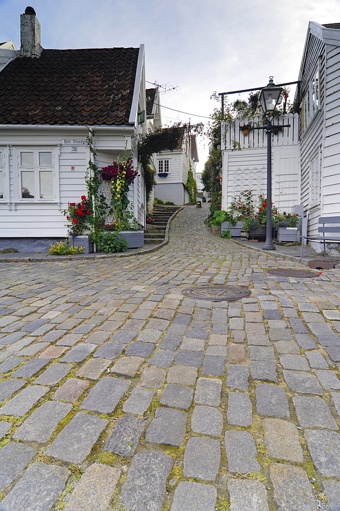 Historic centre of Stavanger, Rogaland, Norway, Scandinavia, Europe