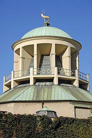 Cupola of the Kunstgebaude (House of Art), Stuttgart, Baden-Wuerttemberg, Germany, Europe