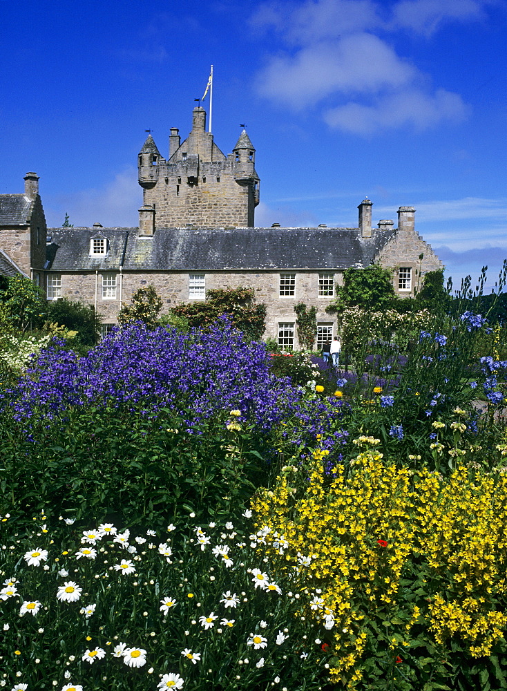 Cawdor Castle and its gardens, northeast of Inverness, Scotland, UK, Europe