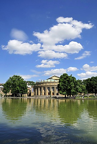 Staatstheater, National Theatre, locally known as Grosses Haus, Large House, Stuttgart, Baden-Wuerttemberg, Germany, Europe