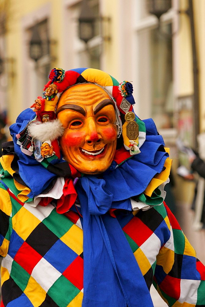 Swabian Fastnacht (carnival), Lindau, Allgaeu, Bavaria, Germany