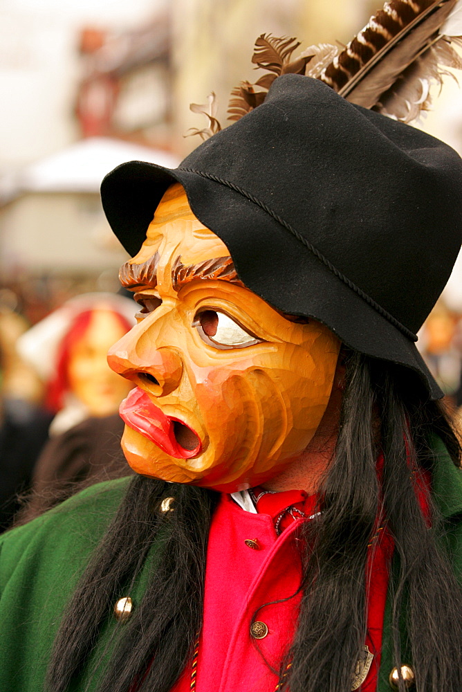 Swabian Fastnacht (carnival), Lindau, Allgaeu, Bavaria, Germany