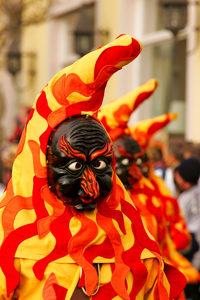 Swabian Fastnacht (carnival), Lindau, Allgaeu, Bavaria, Germany