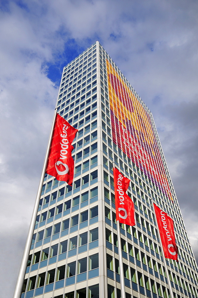 Vodafone Tower, Duesseldorf, North Rhine-Westphalia, Germany