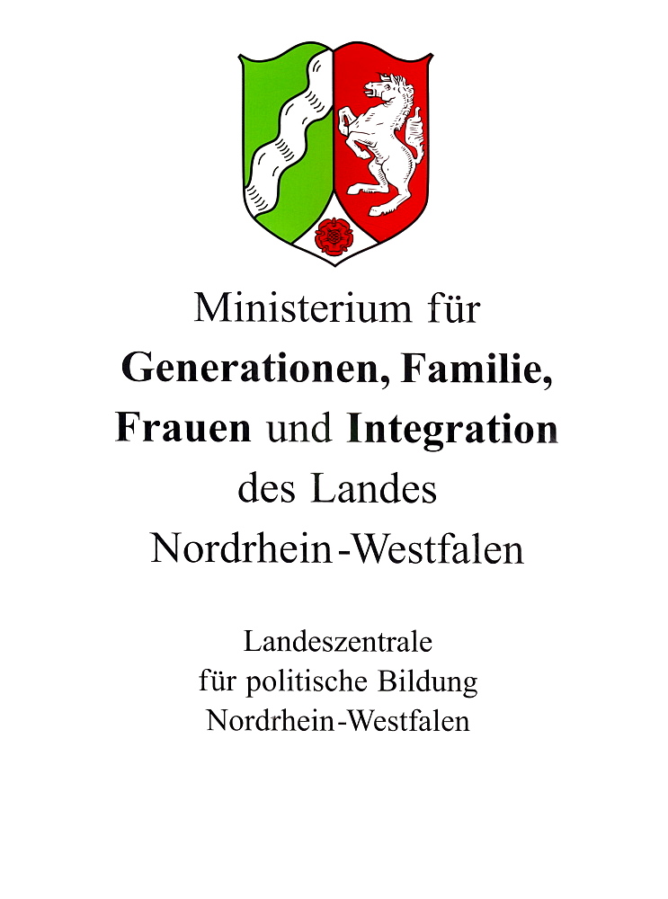 North Rhine-Westphalian Ministry for Intergenerational Affairs, Family, Women and Integration State Institute for Political Education sign