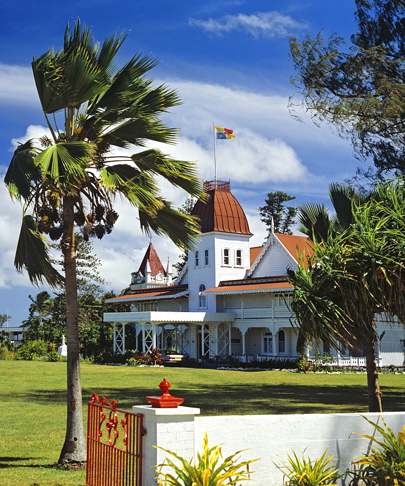 Royal Palace on Nuku Alofa, Tonga, South Pacific, Oceania