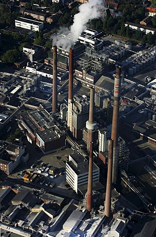 Henkel plant, chemical factory, Duesseldorf, North Rhine-Westphalia, Germany