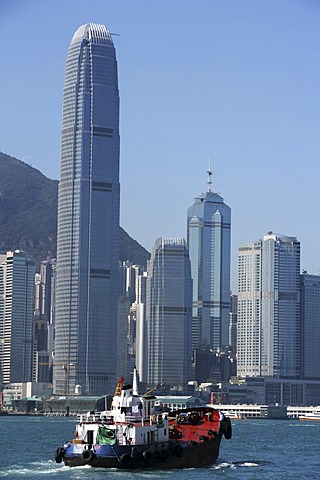 Hongkong Island Skyline, IFC Tower, Hongkong, China