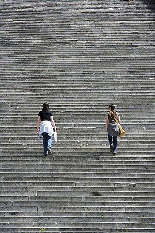 ITA, Italy, Rome : Stair at Capitol hill, to the Santa Maria in Aracoeli church. |