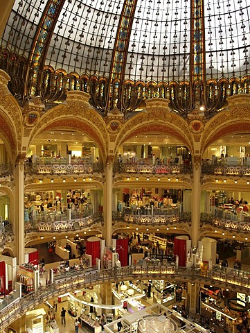 Galeries Lafayette, Paris, France